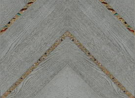 魚骨拼花,白金色橡木魚骨拼花(帶玻璃）,進(jìn)口地板